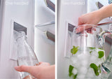 Bosch – 800 Series 21 Cu. Ft. French Door Counter-Depth Smart Refrigerator – Stainless steel